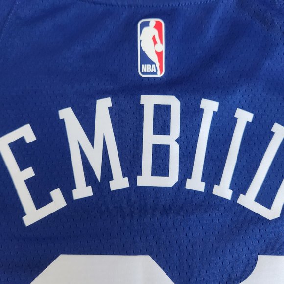 Philadelphia 76ers Joel Embiid Nike Swingman Jersey Men's Size Medium - Picture 7 of 11